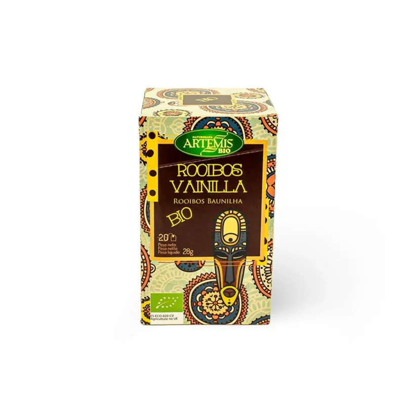 Té Rooibos Vainilla para infusión Artemis Bio 20 bolsitas