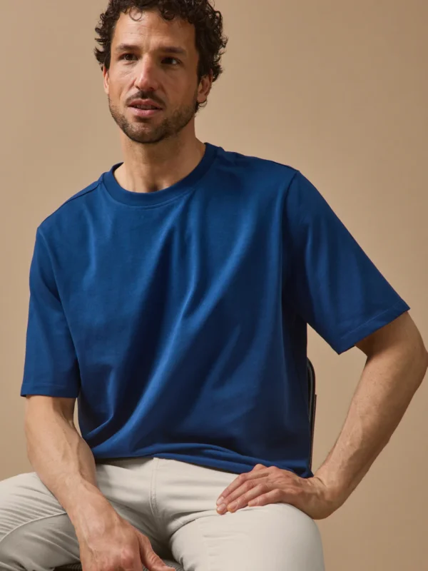 Einfarbiges Herren T-Shirt aus Bio-Baumwolle