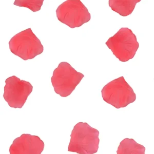 100 pétales de rose mariage pour décoration rose en tissu