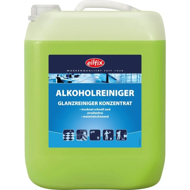 EILFIX ALKOHOLREINIGER Glanzreiniger-Konzentrat 10 Liter Kanister