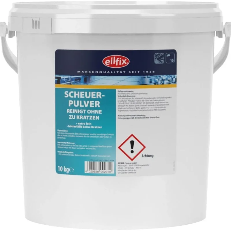 EILFIX Scheuerpulver extra fein 10 kg Eimer