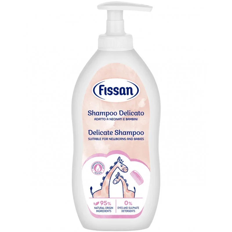 Fissan - Sanftes Shampoo für Neugeborene 400ml