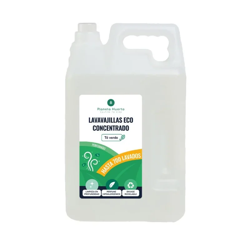 Lavavajillas Manual Té Verde ECO Planeta Huerto 5l