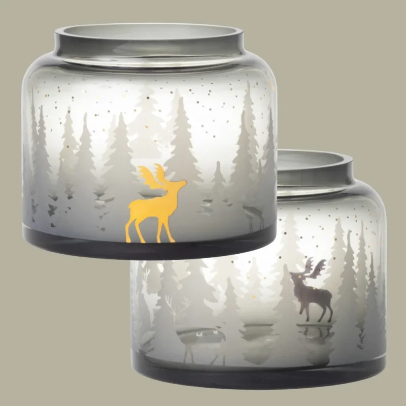Räder Wintervase Waldlandschaft