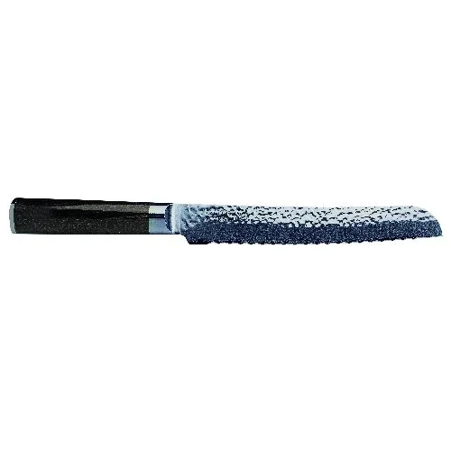 fivestars Kentaro Brotmesser 21cm aus Damaskus-Stahl für präzises Schneiden