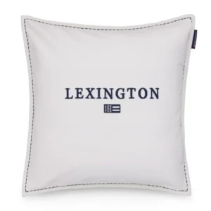 Lexington Logo Organic Cotton Velvet Kissenhülle