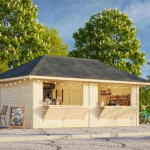 Palmako Bianca 16,6 m2 Set 111 - Marktstand