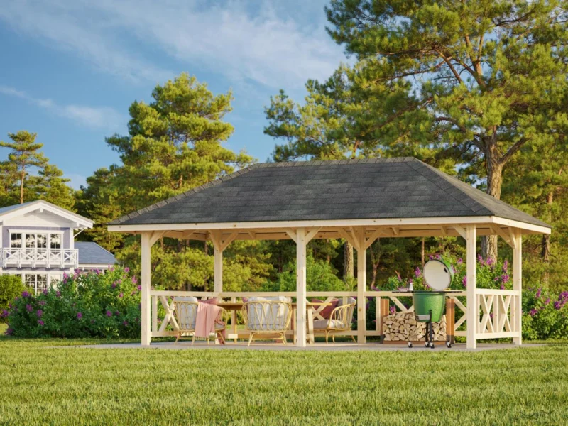 Palmako Bianca 16,6 m2 Set 107 - Pavillon