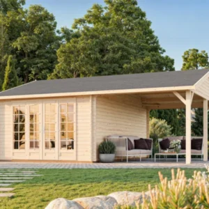 Palmako Irene 19,0+16,2 m2 - Gartenhaus