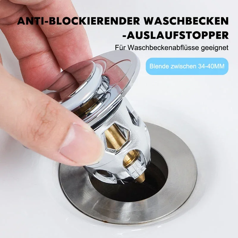 Brehn | Universelle Abflussstopfen für Waschbecken