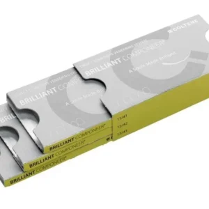 Verpackung von BRILLIANT COMPONEER® Jaw Bleach Translucent Größe M - Set Lower.