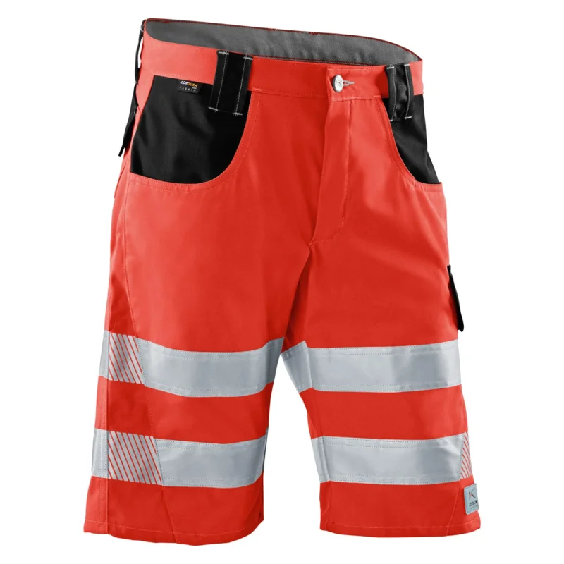 KÜBLER REFLECTIQ Shorts PSA 2 2307 8341 warnrot/schwarz