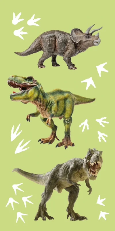 Dinosaurier Tyrannosarurus Duschtuch Badetuch Handtuch Strandtuch 70 x 140cm