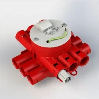 ATTEMA AT1394 Dose fuer Einbau in Wand/Decke 79 - 79 mm