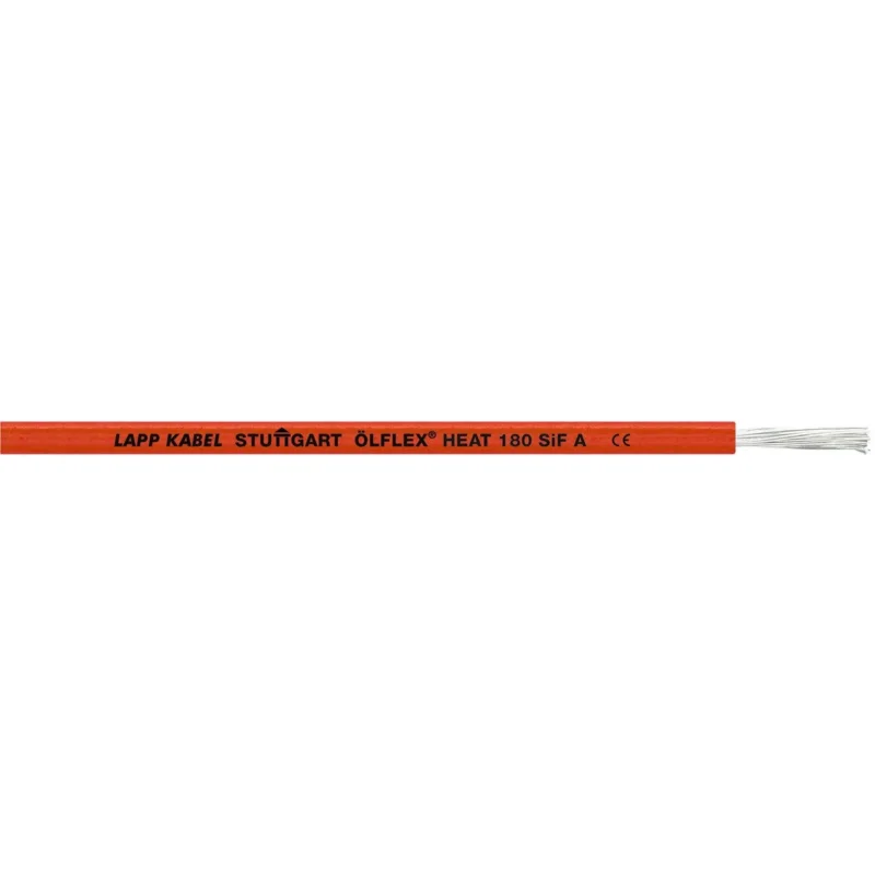 Lapp Kabel&Leitung - Energiekabel >= 1 kV, für feste Verlegung ÖLFLEX HEAT 180 SiF A 1249626/100 1x2,5 GY − 100 Meter