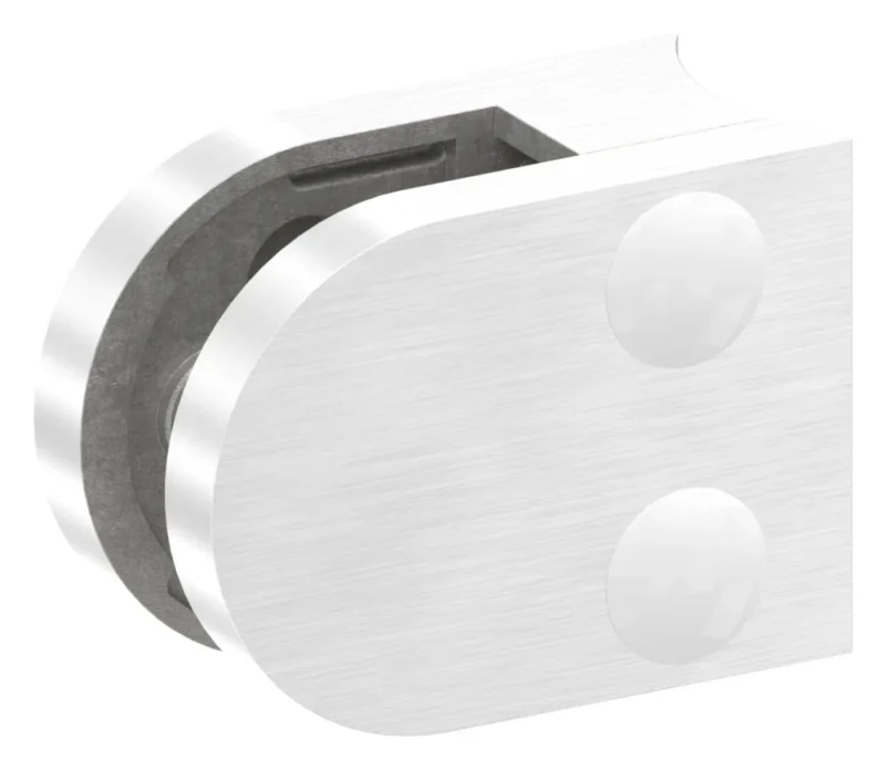 Glasklemme Modell 30, Anschluss für ø 42,4mm Rohr, für Glasstärke 1,5 - 10,76mm