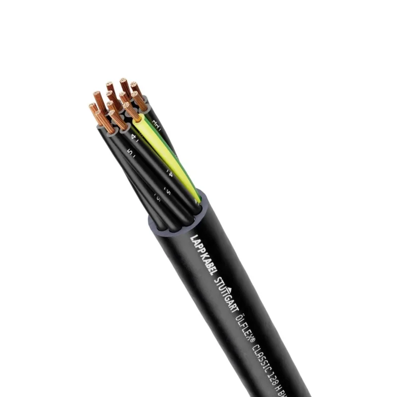 Lapp Kabel&Leitung - Energiekabel >= 1 kV, für ortsveränderlichen Einsatz ÖLFLEX CLASSIC 128 H BK 1123539 0,6/1 KV 5G2,5