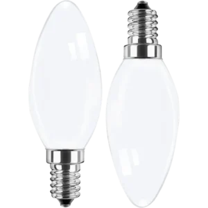 LED-E14 4W 470lm Kerze Fi. Opal DOPPELP.