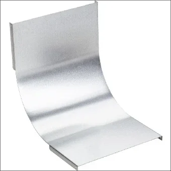 STAGO CSU08546109 Deksel Bogen/Eckstueck Kabeltragsystem 400 mm