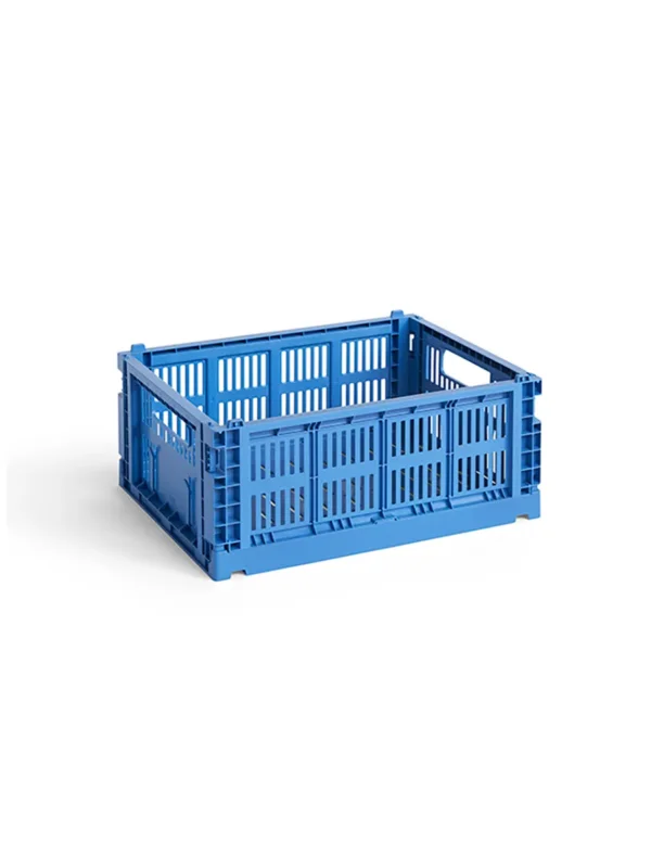 Colour crate M, electric blue von HAY