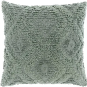 Unique Living Fransenkissen Nadira 45x45cm surf blue