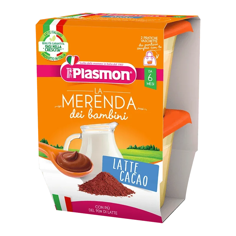 La Merenda dei Bambini Plasmon - Latte e Cacao