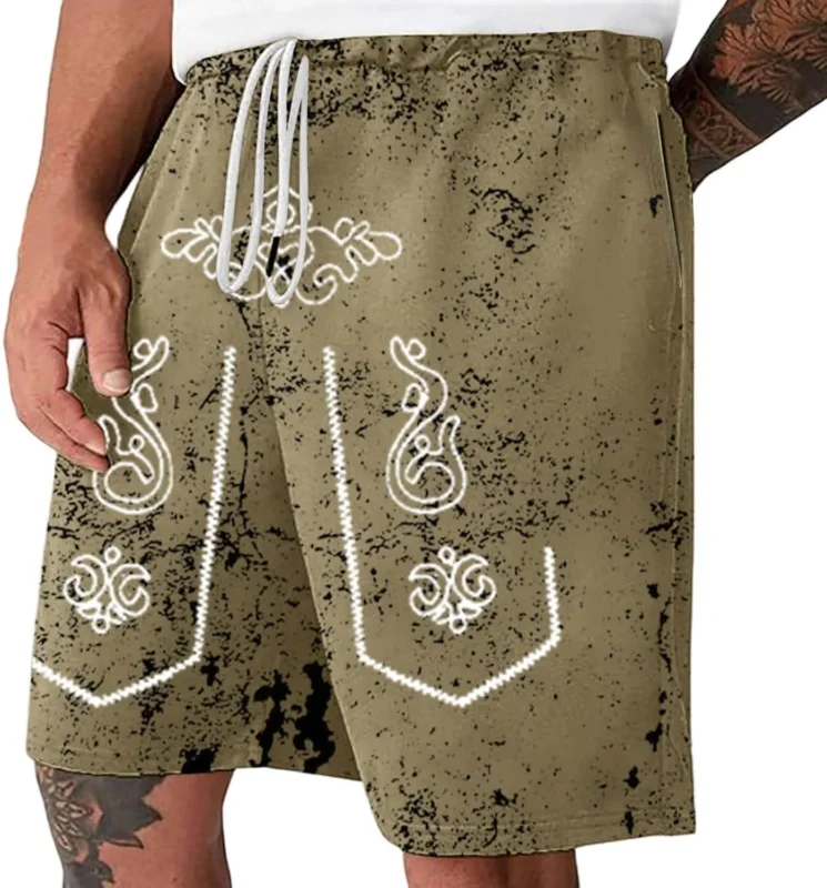 Herren-Shorts mit Used-Look & Oktoberfest-Print – SeppShorts Oktoberfest 2026