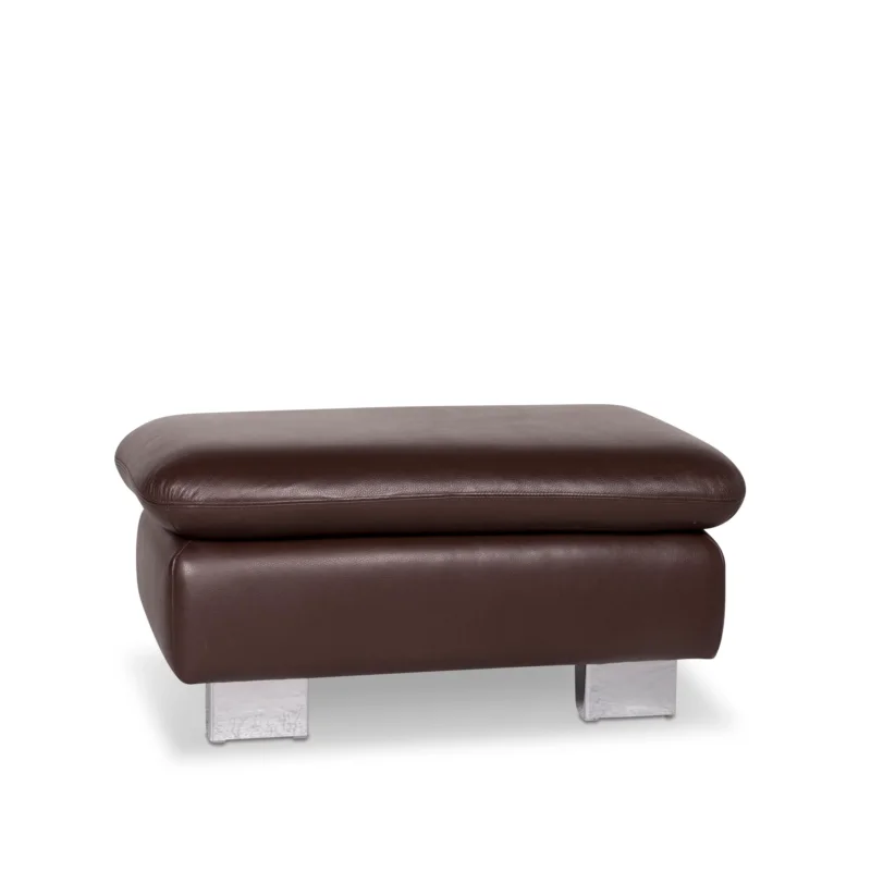 Willi Schillig Amore Leder Hocker Braun #10018