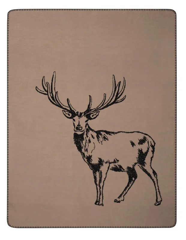 Biederlack Wohndecke Deer 150x200