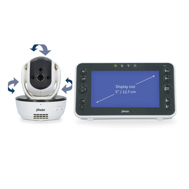 B-Ware Alecto Baby Video Babyphone Dvm200 Xl überwachungskamera Babyphone Nachtsicht