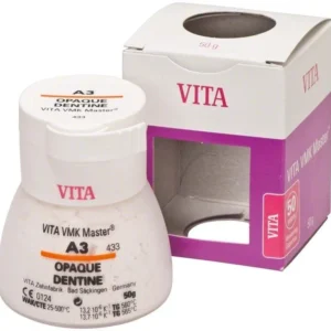 VMK Master Opaque Dentine A3 Keramikdose vor Verpackung.