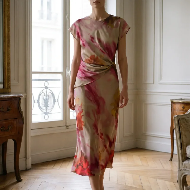 Ärmelloses Midikleid Mit Blumenprint - Maggie