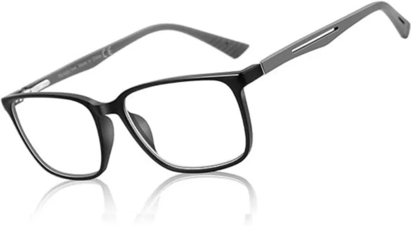 Blaulichtfilter Lesebrille Herren Eckige Rahmen Anti-Glanz Sport
