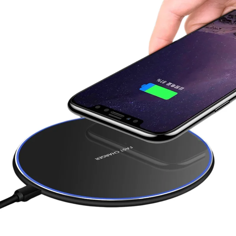 Brehn | 30W Schnelles kabelloses Ladepad | Premium USB C Ladekabel MagSafe Ladegerät für Apple iPhone, Samsung & Android - Fast Wireless Charging Pad