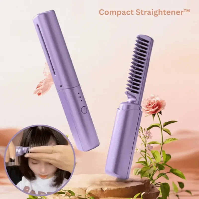 Brehn | Kompakter Straightener™ Müheloses Reisen-Styling in wenigen Minuten