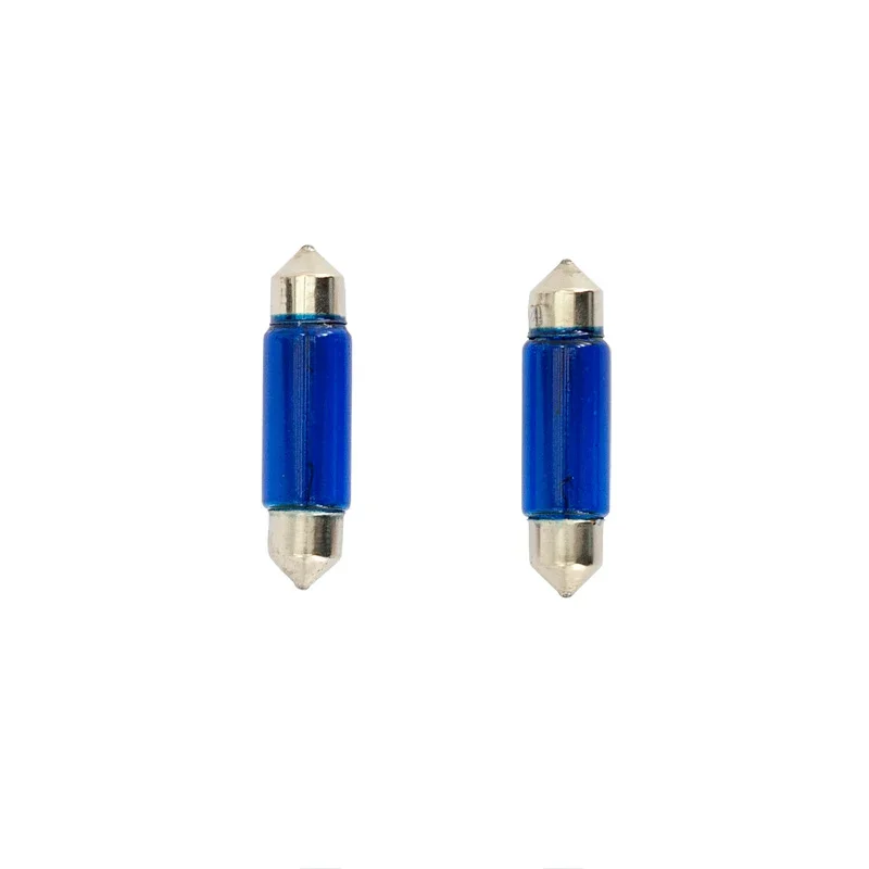 AutoStyle, Festoon Leuchtmittel 10W/12V 11x39mm Blau (Coated), Satz à 2 Stück
