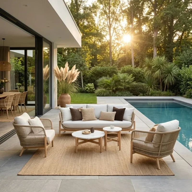 Garden Impressions Lounge-Set Talara 5tlg. sahara sand