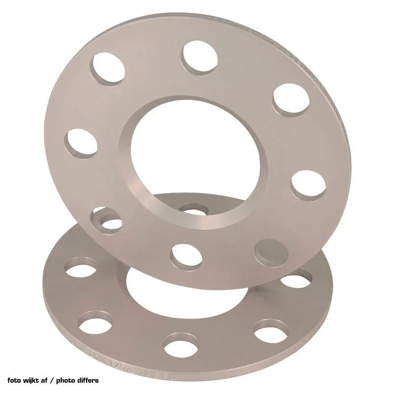 H&R, DR-System Spürverbreiterungsatz 6mm pro Achse - Lochkreis 5x112 - Mittenzentrierung 66,5mm - System M14x1,25 - passend für BMW/Toyota/Mini, Stahl, Silber
