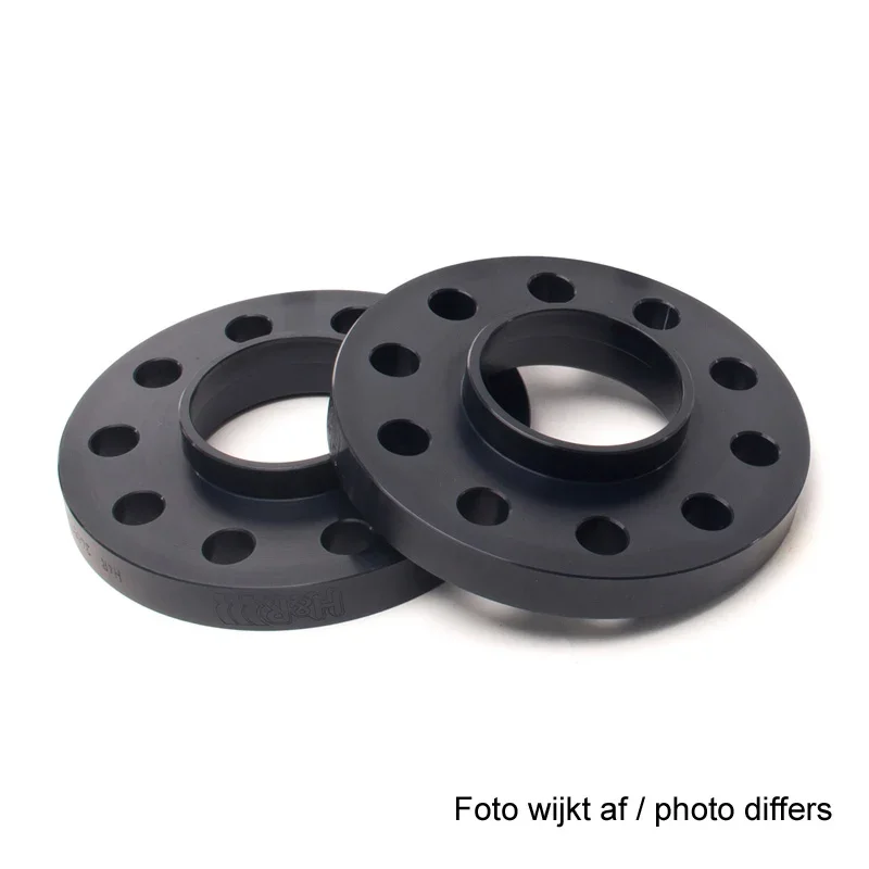 H&R, DR-System Spürverbreiterungsatz 10mm pro Achse - Lochkreis 4x100/108 - Mittenzentrierung 57,1mm - System M12x1,5 - passend für Audi/BMW/Seat/Skoda/Volkswagen - Schwarz, Aluminium