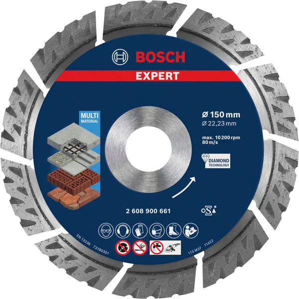 Produktbild von EXPERT Multi Material Diamanttrennscheibe, 150x22,23 mm