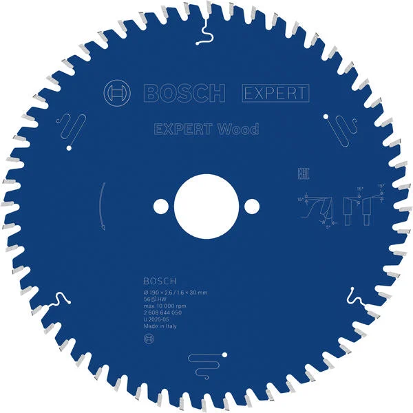 Produktbild von Kreissägeblatt EXPERT Wood 190 x 2,6/1,6 x 30 mm Z56