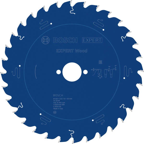Produktbild von Kreissägeblatt EXPERT Wood 225 x 2,6/1,6 x 30 mm Z32