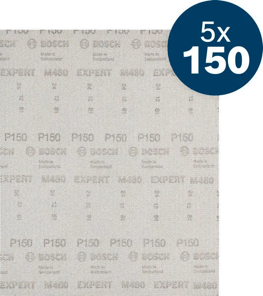 Produktbild Lieferumfang von EXPERT M480 Schleifnetz, 230 x 280 mm, K150, 5 Stk