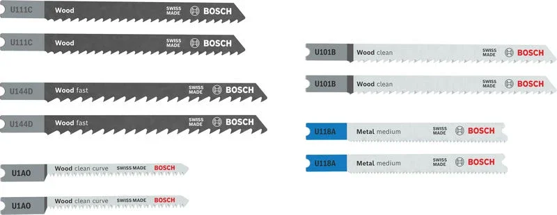 Produktbild von Stichsägeblätter-Set Wood and Metal Basic 10-teilig