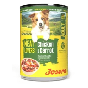 Josera Dog Dose Meat Lovers Adult Menu Chicken & Carrot, Nassfutter