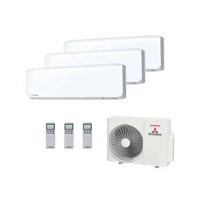 Mitsubishi Heavy - SRK-ZS-WF Multi-Split Klimaanlage – 3 x Wandgerät + Außengerät SCM30/41ZS-W