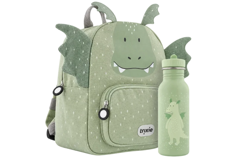 Schulset - Rucksack & Trinkflasche - Mr. Dragon