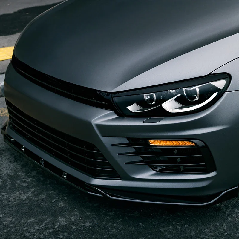 OneWay, Frontspoiler, Hochglanz Schwarz, passt für Volkswagen Scirocco R Facelift (2014-2017)
