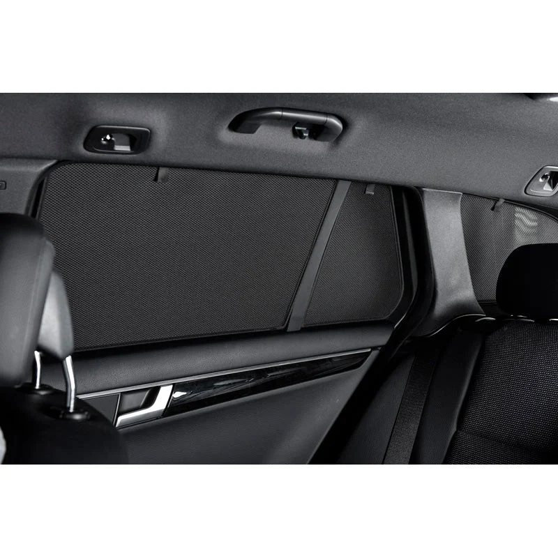 Car Shades, Satz passend für Nissan Qashqai III (J12) 2021- (6-teilig), Textil, Schwarz