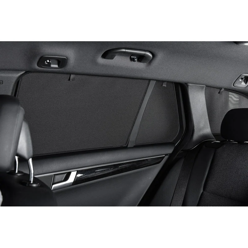 Car Shades, Satz (Hintertüren) passend für Volkswagen Passat 3G Variant 2014- (2-teilig), Textil, Schwarz